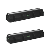 Set of 2 damping bases / floor consoles 600mm for heat pumps / air conditioning systems Anti Vibration feet