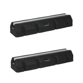 Set of 2 damping bases / floor consoles 600mm for heat pumps / air conditioning systems Anti Vibration feet