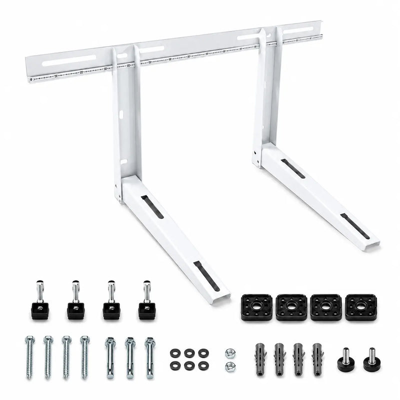 Wandkonsole für Klimaanlage / Wärmepumpe – mit Levelsystem, bis 180 kg