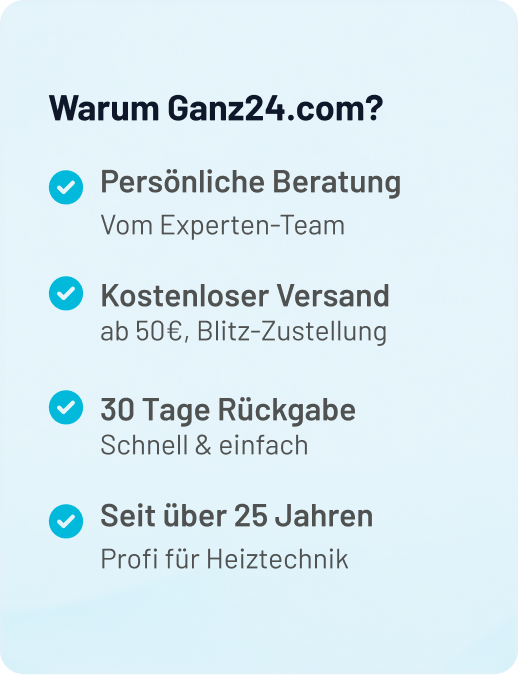 Warum Ganz24 – USP Karte