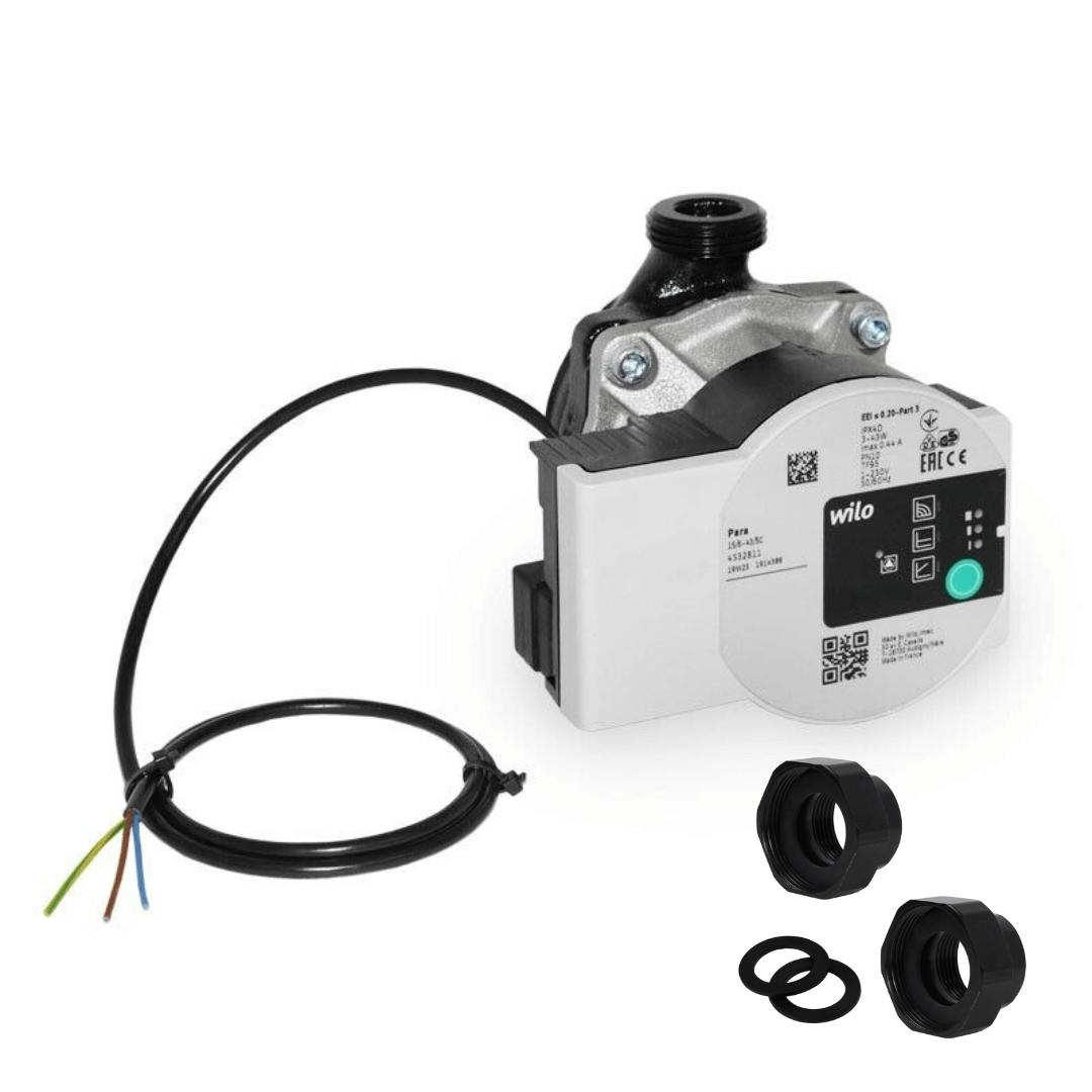 Wilo Para 25-130/6-43/SC 130mm high efficiency pump 