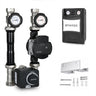 Gruppo pompa circuito riscaldamento ProfiMix con miscelatore a tre vie "H", attuatore Environ END05 e pompa ad alta efficienza Environ EcoStar II 25/6