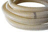 Tubo de pellets PU Ø 50 mm – durabilidad de 20 a 25 años, antiestático, transparente
