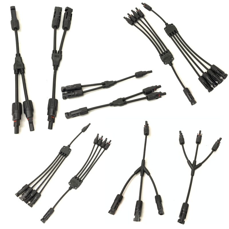 Solaradapter Y Verteiler MC4 Kompatibel