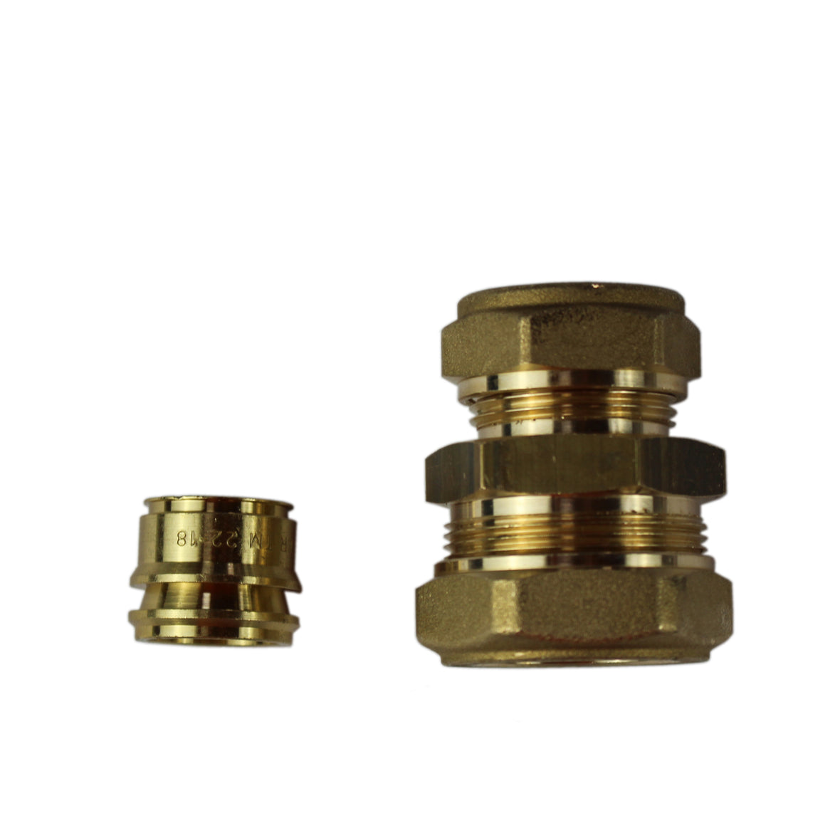 Raccord à compression laiton DN20 x 18/22 cuivre