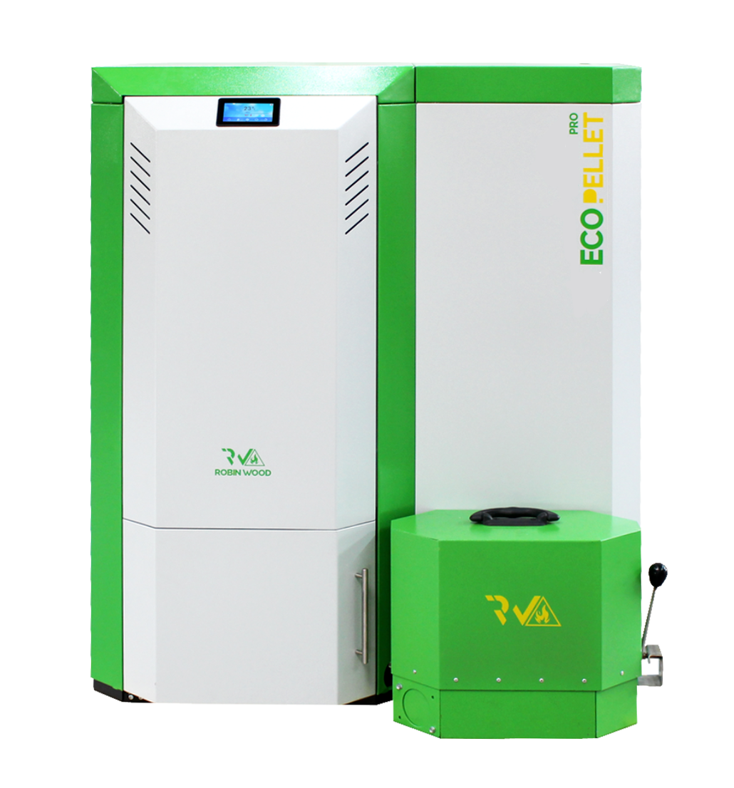 A++ Robin Wood EcoPellet Pro 18 kW condensing boiler