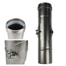 Smoke pipe 360mm / Ø80m cleaning opening with hinged lid