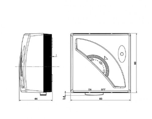 Raumthermostat +5°C bis +30°C Raumtemperaturregler