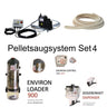 Environ pellet suction system set 4 - pellet removal from above using Environ Spiderhug