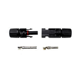 Raccord connecteur solaire + prise compatible MC4