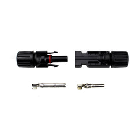 Raccord connecteur solaire + prise compatible MC4