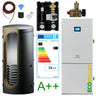 Complete set Robin Wood EcoPellet 24 kW + buffer storage 800 liters with a heat exchanger and accessories