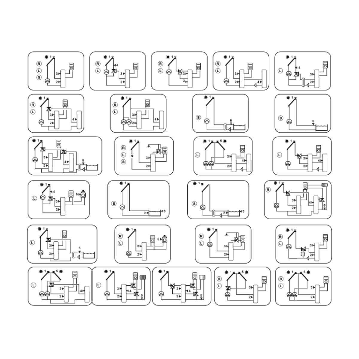 TSol 500 Solar Temperatur-Differenzregler 27 Anlageschemen